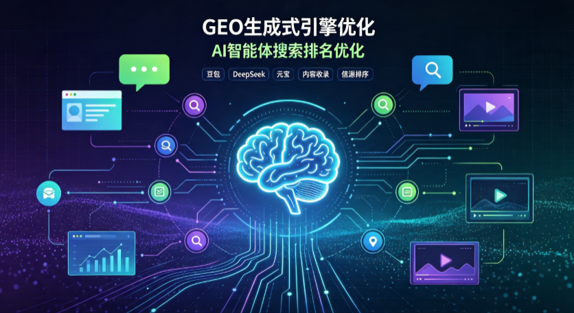 英德市GEO 浪潮来袭：生成式引擎优化崛起，创作者争抢豆包、DeepSeek、元宝智能体流量入口